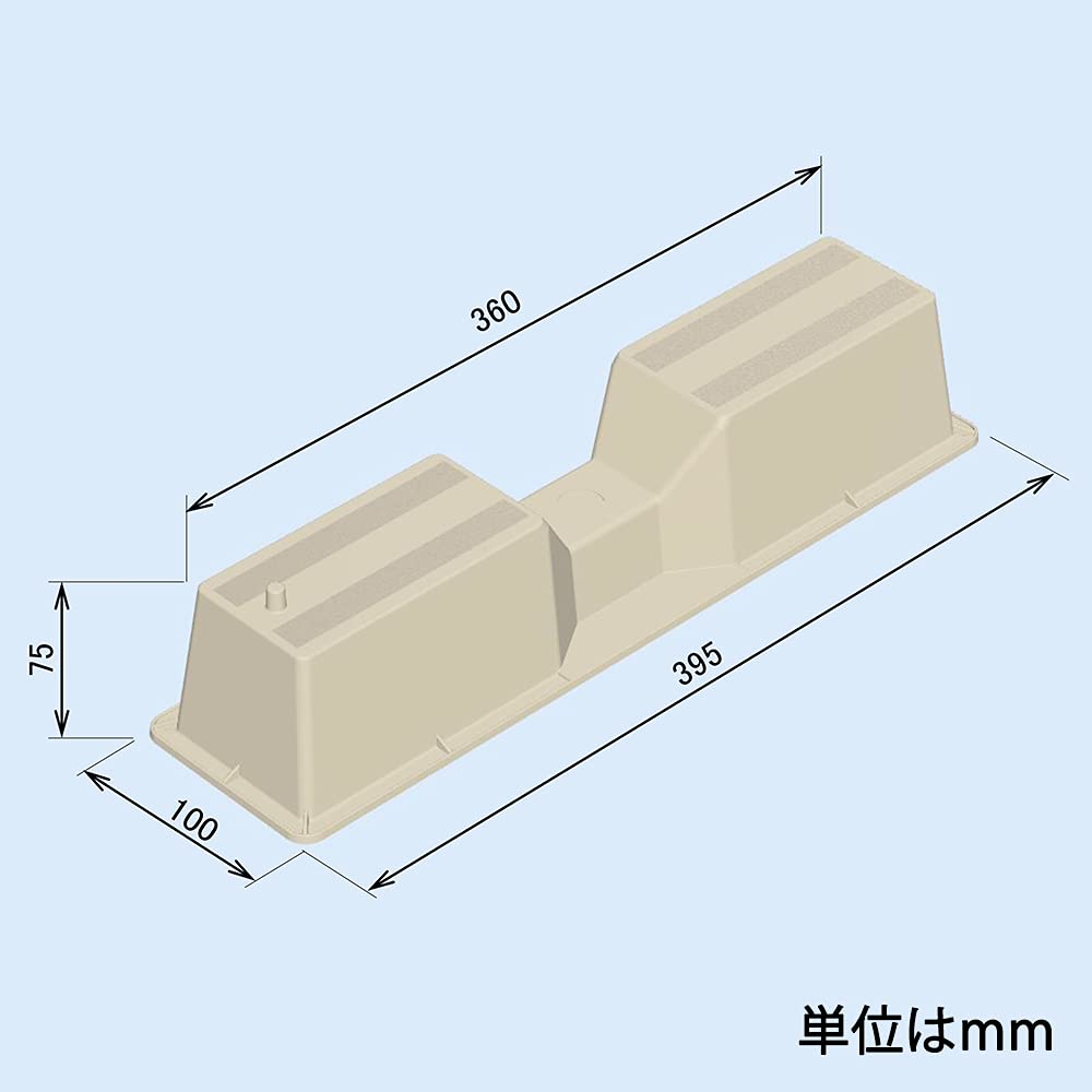 Amazon.co.jp: オーム電機 エアコン室外機架台 シンプルベース DZ